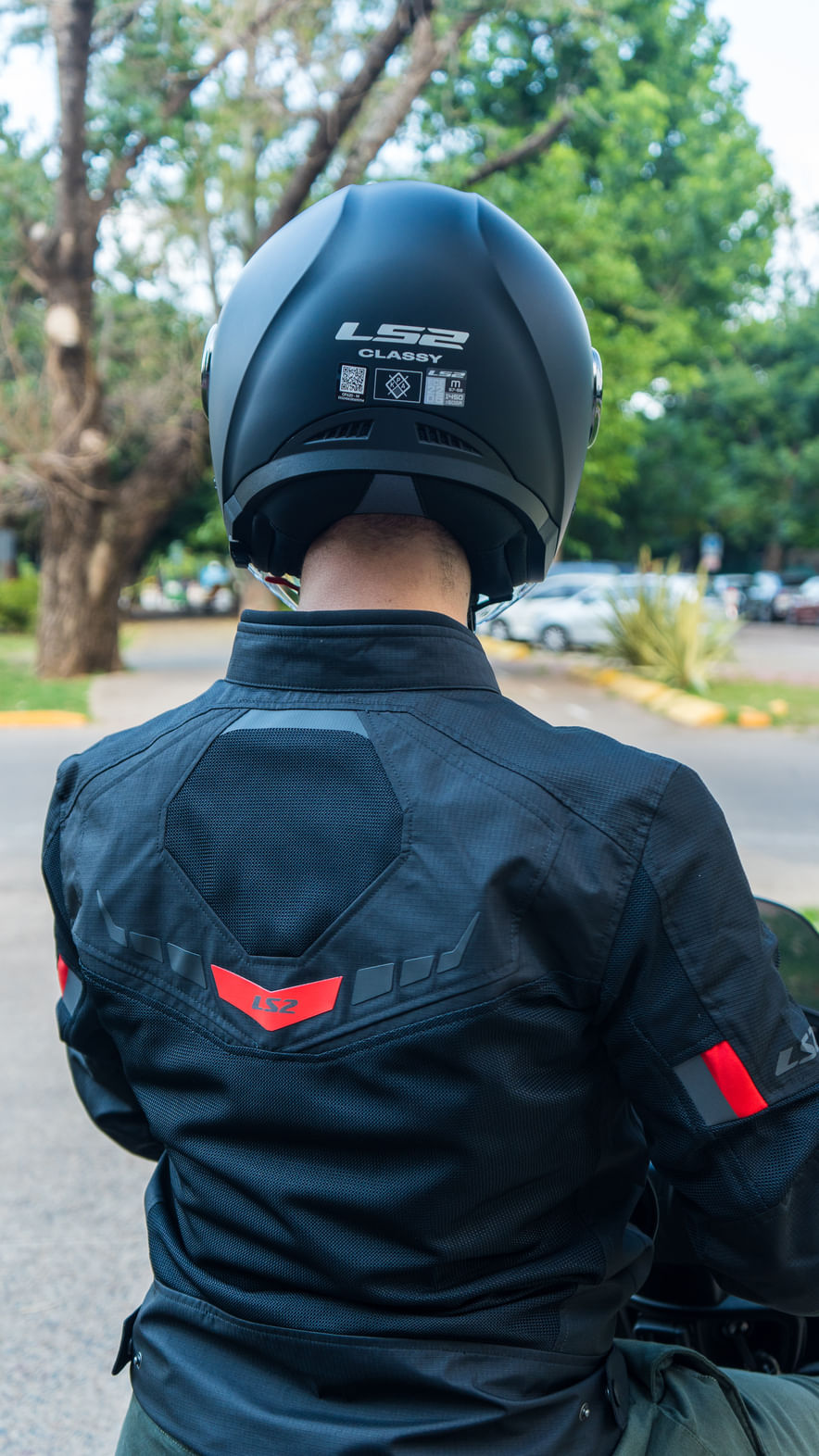 Casco LS2 620 Classy Solid Negro / Mate